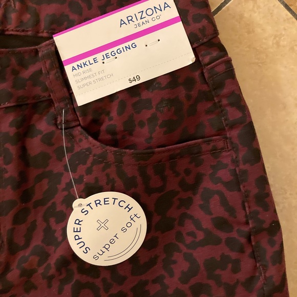 Arizona leopard spot ankle jeggings - Picture 13 of 15